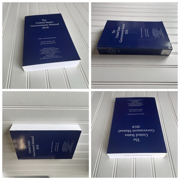 United States Government Manual 2018 Office Of Federal Registers Archive Records - Picture 3 of 8